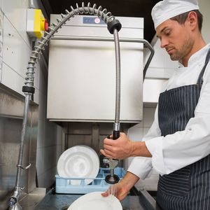 GGM Gastro Pulvérisateur de lave-vaisselle monotrou 3000 - avec mitigeur, robinet orientable et mitigeur monocommande - Product Image 4
