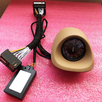 Kit d'affichage de l'heure de la montre centrale du tableau de bord, compatible avec Porsche 911 997 2006-2012, accessoires de modification de l'intérieur de la voiture pour la course