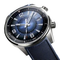 SPARKTIME Casual Edelstahl Automatik Mechanische Uhr für Männer Wasserdichter leuchtender Analog zifferblatt Chronograph Kalender