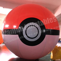 Ballon d'hélium géant pour publicité extérieure Ballon de planète gonflable en PVC/TPU pour événements