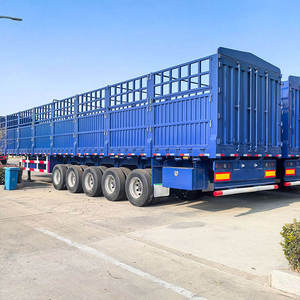 Semi-remorque à ridelles pour le transport de bétail à bas prix - Product Image 5
