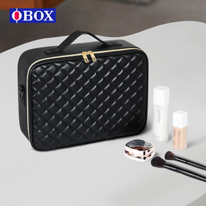 New Arrival hàng năm nghệ sĩ trang điểm Túi du lịch thời trang xách tay mỹ phẩm Organizer với dây kéo đóng cửa cho vẻ đẹp trường hợp - Product Image 4