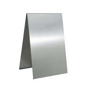 Panneau publicitaire double face en acier inoxydable personnalisé pour extérieur, fabrication directe d'usine, panneau de trottoir double face en métal - Product Image 3