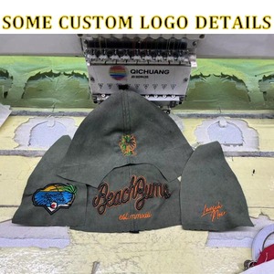 Fabricación de Gorras Deportivas con Visera Curva para Hombre, Marca Nueva, MOQ Bajo, Etiquetas Personalizadas, Gorras de Gamuza con Bordado 3D y Línea de Seda - Product Image 3