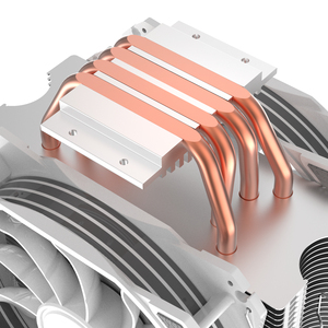 ALSEYE-ventilador de CPU M120D V5, torre de 4 tubos de calor, 120mm, blanco, PWM, ARGB, enfriador para LGA1200/115X /AM4 - Product Image 3
