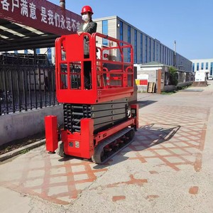 450kg 6M di động xe <span class=keywords><strong>Scissor</strong></span> thang máy thủy lực Crawler <span class=keywords><strong>Scissor</strong></span> Lift <span class=keywords><strong>Scissor</strong></span> Lift di động giàn giáo cơ khí <span class=keywords><strong>Scissor</strong></span> Lift bảng - Product Image 6