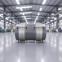 Joint d'expansion à soufflet convolé en forme d'oméga, sur mesure, en acier inoxydable 304, certifié ISO9001, 2 pouces, PN16, à souder bout à bout, pour usine chimique