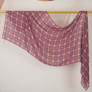Nouveau <span class=keywords><strong>style</strong></span> 2026 – <span class=keywords><strong>Hijab</strong></span> en modal imprimé à carreaux, châle de haute qualité, doux et respirant, accessoires ethniques tendance - Product Image 3