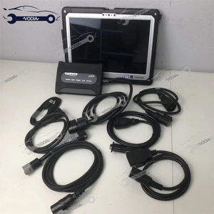 For Doosan Diagnostic Tool Excavator Forklift Engine Fault Detector Interface DDT SCR DPF DCU ECU Scanner and cf33Tablet - Product Image 1
