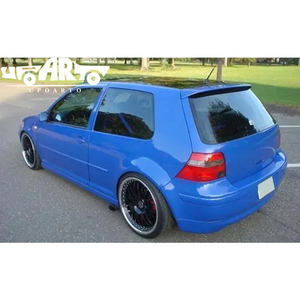 Aileron de hayon arrière HS aspect fibre de carbone style R32 pour Volkswagen Golf 4 MK4 1997 1998 1999 2000 2001 2002 2003 - Product Image 4