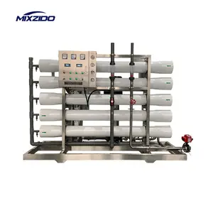 1 Ton Reverse Osmosis Purified Water Treatment 1000l/h Fully Automatic Mineral Pure Water Ro Reverse Osmosis Treatment Equipment