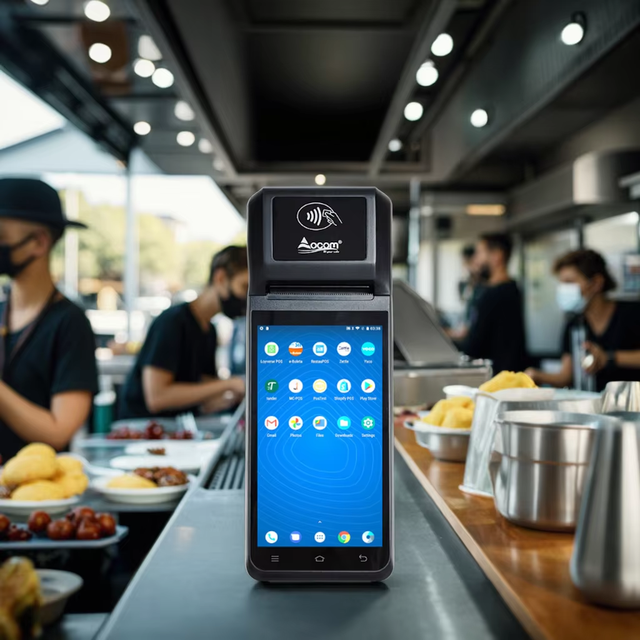Reliable POS Terminal Operating on Android 14 with Full GMS Certification Support