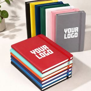 Custom Logo Colorful <b>A5</b> Notebook Hardcover Promo Business Gift Printed <b>Diary</b> Journal with PU Cover <b>A5</b> Journal Notebook - Product Image 1