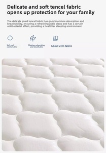 Materasso Eco-Friendly Traspirante con <span class=keywords><strong>Molle</strong></span> <span class=keywords><strong>a</strong></span> Sei Anelli per Letti Matrimoniali 1.5m/1.8m, Supporto Lombare in Fibra di Cocco per Camera da <span class=keywords><strong>Letto</strong></span> - Product Image 5