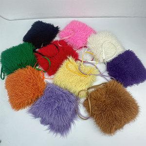 <b>Faux</b> <b>Fur</b> Shoulder <b>Bag</b> Women Winter Warm Fluffy Crossbody Handbags Large Capacity Fluffy Fake Lamb <b>Fur</b> <b>Tote</b> <b>Bag</b> For Woman - Product Image 1