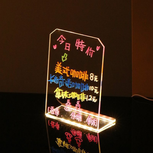 La ricarica di DIY ha portato la lavagna in acrilico con schermo a LED IPX5 impermeabile per la pubblicità interna/esterna nelle aziende ospedaliere - Product Image 6