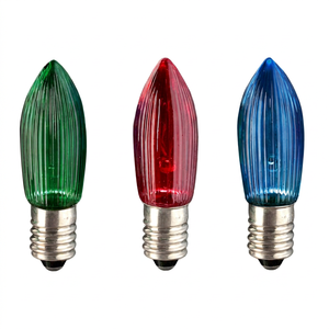Guirlandes lumineuses LED C7 multicolores, étanches, incassables et à intensité variable pour la décoration de Noël, de la maison, du jardin et des fêtes. - Product Image 1