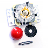 Manette de jeu d'arcade 4-8 directions, mini console Pandora, machine de jeu à pièces, commande de direction sans délai, plastique