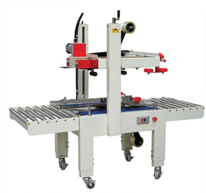 Machine électrique automatique de pliage et d'emballage de boîtes pour boissons et vêtements, machine de collage de ruban adhésif d'angle de boîte en carton - Product Image 3