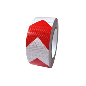 Lianxing Hoja reflectante autoadhesiva PVC Micro vinilo prismático cinta de advertencia pegatina para camión - Product Image 6