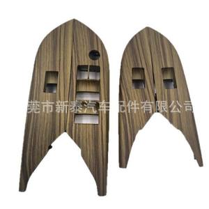 Plaques de seuil de porte en fibre de carbone pour Toyota Hilux 2015-2024, finition noire brillante, panneau de garniture intérieure en ABS - Product Image 4