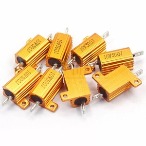 Résistance à montage sur châssis en aluminium RX24-10W, 50 ohms, équipement industriel de freinage haute puissance - Product Image 1