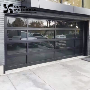 <span class=keywords><strong>Porte</strong></span> de <span class=keywords><strong>garage</strong></span> en acier et verre à <span class=keywords><strong>ouverture</strong></span> latérale, isolée, 8x7, avec télécommande personnalisée et surface finie - Product Image 3