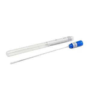 Bastoncini per tamponi medici sterili in alluminio di colore bianco per uso di laboratorio EO sterili