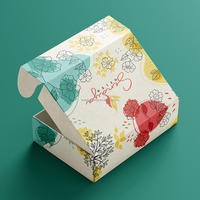 Carton ondulé dur de couleur de logo de taille personnalisée boîte postale pour chaussures chiffons jouets boîte d'emballage d'expédition