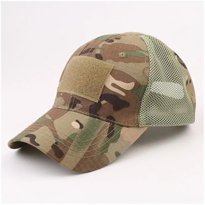 Gorra de béisbol de lona personalizada Bohang, malla de moda, camionero, Hatr, Velcro, bandera táctica de pato, Logo, Camuflaje, camionero, Hatr - Product Image 4