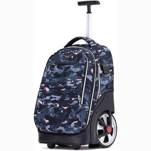 2025 Cute Girl Heart Astronaut Unicorn Large Capacity Matching Push Wheels Large Capacity Double Shoulder Student Backpack - Product Image 3
