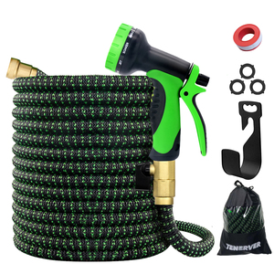 <span class=keywords><strong>2025</strong></span> новые продукты 25FT садовый шланг трубы резиновый водяной выдвижной шланг - Product Image 1