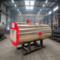 Chaudière à eau chaude électrique industrielle ZGBoiler WDR 100-2000KW, contrôle automatique par PLC, haute sécurité, économie d'énergie