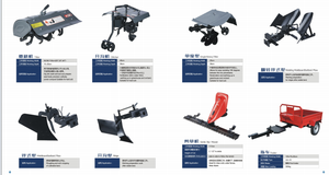 Cultivador <span class=keywords><strong>de</strong></span> Jardín con Motor Loncin <span class=keywords><strong>de</strong></span> Nuevo Tipo, Tractor <span class=keywords><strong>de</strong></span> Arrastre con Doble Arado - Product Image 5