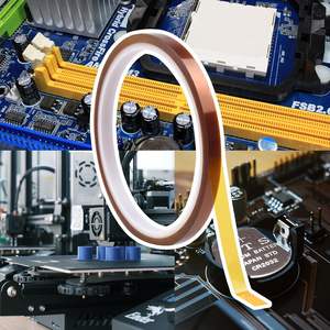 Cinta Aislante de Poliimida Térmica Activada por Agua de Alta Temperatura de Canadá, Resistente al Calor, para Sublimación, 3/5/8/10/12/15/20/25 mm X - Product Image 5