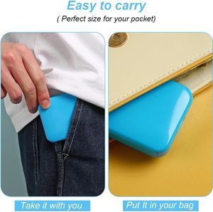 Portable Mini Pill <b>Box</b> Creative Design PP & ABS <b>Material</b> for Pill Container Usage - Product Image 5