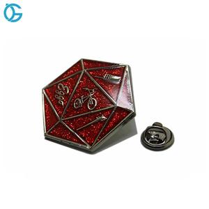 <span class=keywords><strong>INS</strong></span> estilo 3D de Twinkl Diamante Negro níquel insignia del Club para la celebración recuerdo - Product Image 3