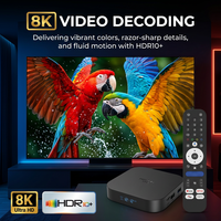 Boîtier TV Mortal X5S 64 Go Android 14 Quad Core, Streaming Intelligent 4K 60fps, WiFi Double Bande, Ethernet 100 Mbps – Vente Directe Usine