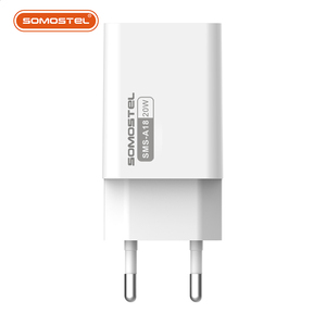 2025 Somostel vente chaude QC3.0 chargeur rapide prise US prise ue pour <span class=keywords><strong>iPhone</strong></span> <span class=keywords><strong>XR</strong></span> chargeur de téléphone OEM USB Cargador Celulares - Product Image 3