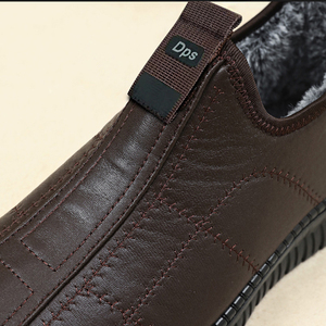 OEM & ODM scarpe di nuovo stile isolamento termico stivali da <span class=keywords><strong>uomo</strong></span> foderato stivali corti ispessiti calore stivali da neve da esterno - Product Image 4