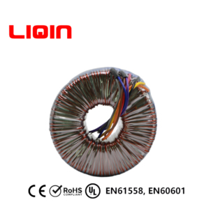 Transformateur d'isolement toroïdal 55-0-55 volts 68-0-68 volts pour caméras de vidéosurveillance extérieures 1000VA 1200VA <span class=keywords><strong>1400VA</strong></span> CE EK Bobine en cuivre blindée - Product Image 3