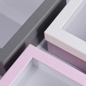 กล่องของขวัญทรงสี่เหลี่ยมแบบพลิกเปิดได้ ดีไซน์ใหม่ หน้าต่าง PVC สีดำ ทำจากกระดาษแข็งแข็งแรง ปิดด้วยแม่เหล็ก ฝาใส กล่องบรรจุภัณฑ์แบบกำหนดเอง หรูหรา - Product Image 2
