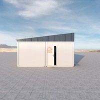 Garage double personnalisable avec toit incliné, expédié en pièces détachées, facile à installer