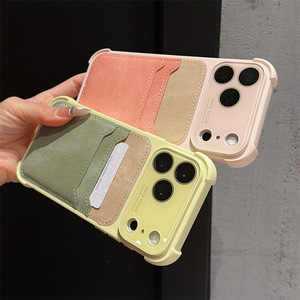 เคสหนังลายเดนิมคาวบอยแบบมีช่องใส่บัตรขนาดใหญ่ สำหรับ iPhone 18 Pro Max 17 16 Pro สีสันสดใส พร้อมช่องใส่บัตรและกระเป๋า - Product Image 3