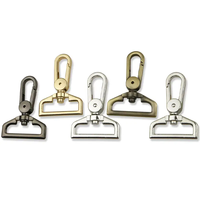Accessoires métalliques robustes 26*56mm pour bagages et sacs à main : Boucle de sangle d'épaule et porte-clés avec diamètre intérieur