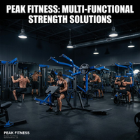 Équipement de musculation multifonctionnel 3 stations pour usage domestique en métal