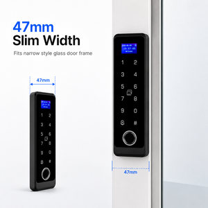 Sistema <span class=keywords><strong>de</strong></span> Control <span class=keywords><strong>de</strong></span> Acceso Biométrico <span class=keywords><strong>con</strong></span> <span class=keywords><strong>Huella</strong></span> Dactilar y Tarjeta RFID para Puerta Exterior, Impermeable, <span class=keywords><strong>con</strong></span> Wifi y App Tuya - Product Image 6