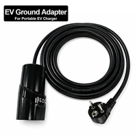Adaptateur de recharge EV sans mise à la terre pour usage domestique, chargeur EV sans mise à la terre 16A 3.6kW, solution de mise à la terre