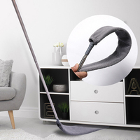 Plumeau de poussière en Microfibre télescopique, lot de nettoyage pour la maison