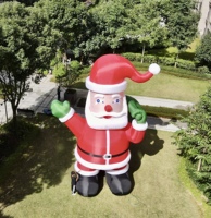 Modèles gonflables de Père Noël WINSUN, formes gonflables de Noël pour l'extérieur, décoration du Nouvel An en promotion